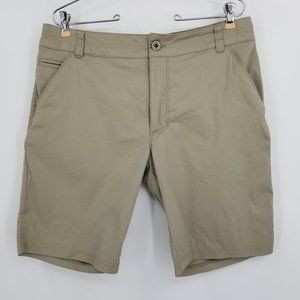 Kuhl Khaki Cargo Men's Shorts Size 34